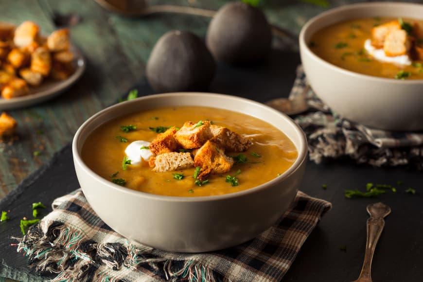 Autumn Butternut Squash Immune Boosting Soup