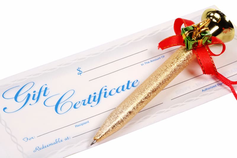 Gift Certificate