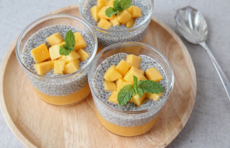 Mango Chia Pudding Recipe