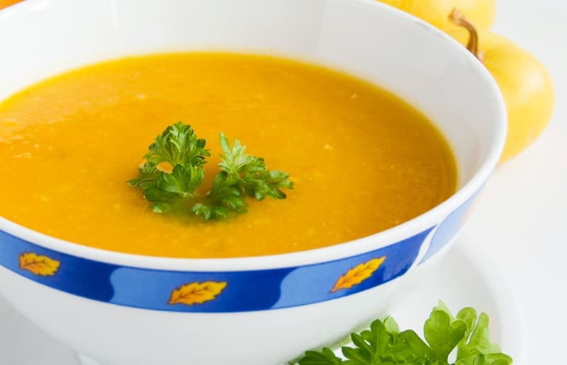 Pumpkin And Sweet Potato Soup